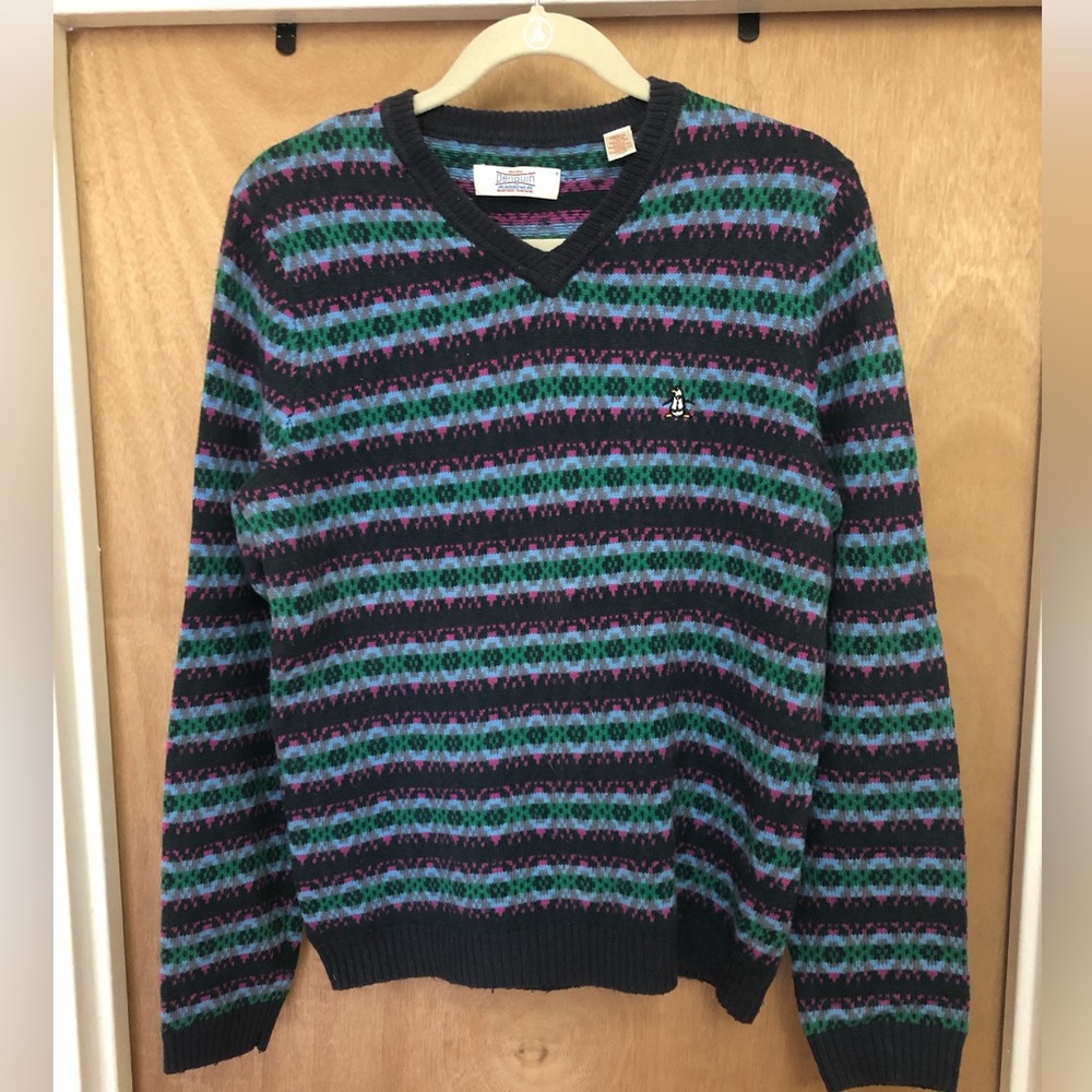 Original penguin fair isle sweater